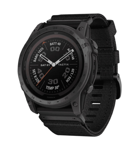 Garmin Tactix 7 Pro Edition Solar Powered Tactical GPS Watch with Nylon Band (010-02704-10/11)