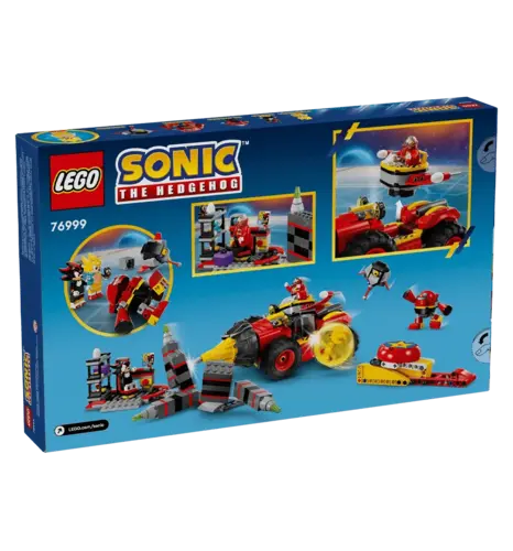 Конструктор LEGO Sonic the Hedgehog Супер Сонік проти Яйця-бурильника