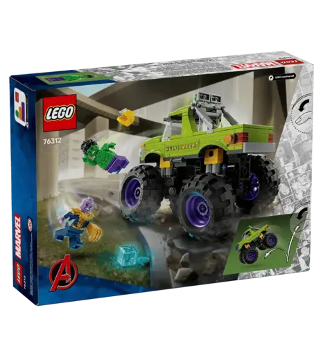 Конструктор LEGO Super Heroes Вантажівка Халка проти Таноса