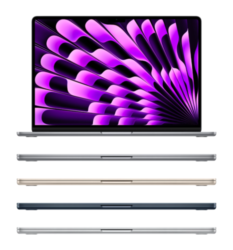 Macbook Air 15 Apple M3/8CPU/10GPU/16GB/1TB SSD/ Space Grey 2024 (Z1BP0006S)