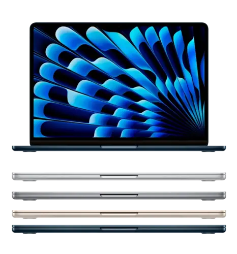 MacBook Air 15" Apple M3/8CPU/10GPU/8GB/512GB SSD/Midnight (MRYV3)