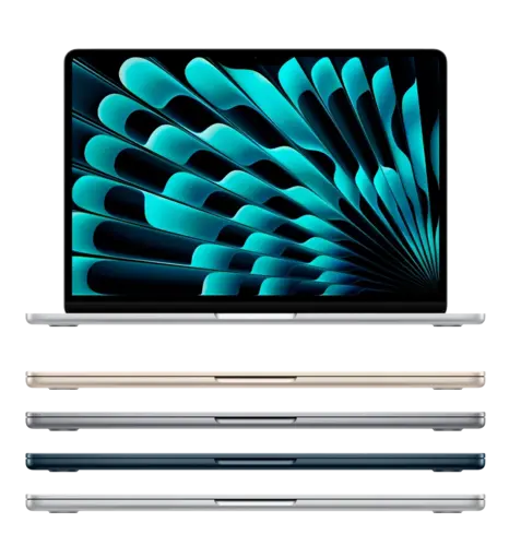 MacBook Air 15" Apple M3/8CPU/10GPU/8GB/512GB SSD/Silver (MRYQ3)