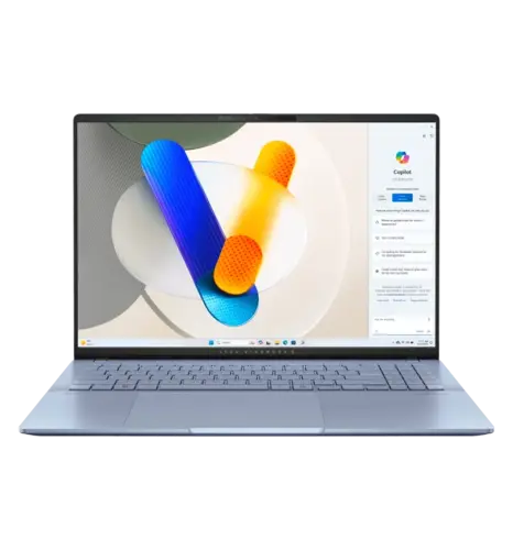 Ноутбук 16" ASUS Vivobook S 16 OLED S5606MA-MX012W/Intel Ultra 9-185H/16GB/1TB SSD/Intel Arc/W11/Blue
