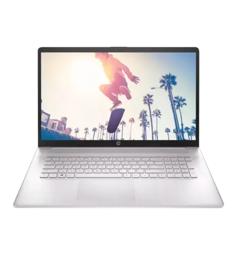 Ноутбук 17.3" HP 17-cn3020ua AG (91L46EA)/Intel i3-N305/8GB/512GB SSD/IntelUHD/DOS/Silver