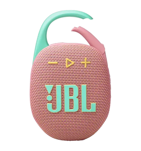 Портативная акустика JBL Clip 5 Pink (JBLCLIP5PINK)