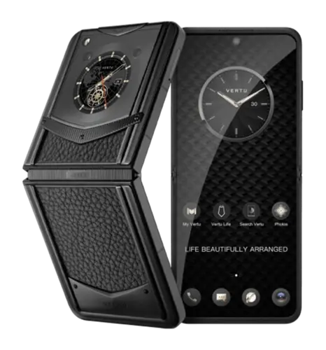 VERTU IRONFLIP CALFSKIN SERIES Jade Black